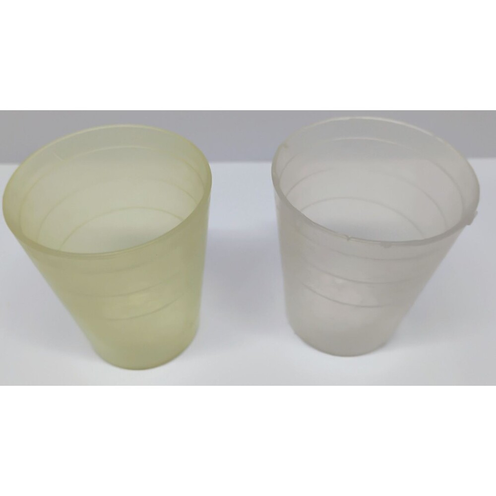 Vintage Tupperware Mini 2oz Midget Containers #101 4pc Pastel with Lids - Picture 3 of 6